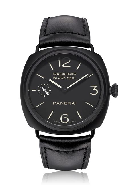 panerai black seal ceramic|black seal Panerai watch.